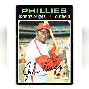 1971 Topps Johnny Briggs Philadelphia Phillies #297